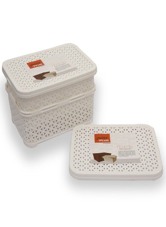 Jaypee plus Keep All with Cover (Big, Small & mini) White - Image 4
